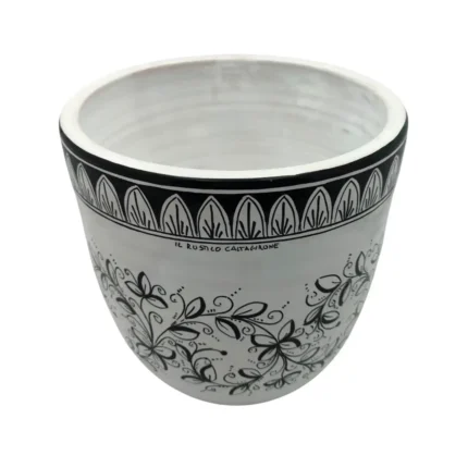 portapiante-ceramica-caltagirone-ornato-decorato-ilrustico